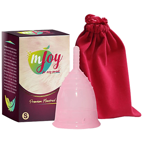 mJoy Premium Hygienic Small Period Cup - Reusable, Washable, Before Delivery Or Upto 25 Years, 1 pc Reusable, Washable