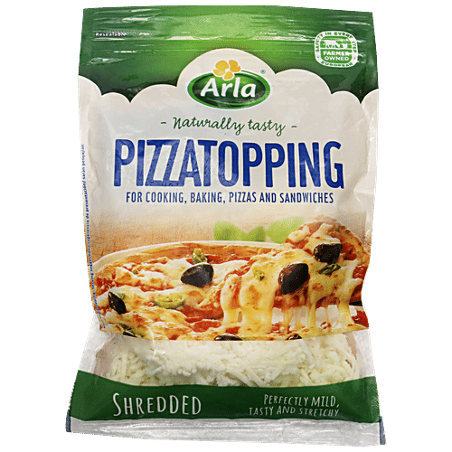 ARLA Shredded Pizza Topping, 175 g Pouch 