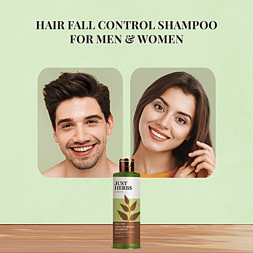 Buy Just Herbs Amla & Neem AntiHairfall Shampoo Online at Best Price