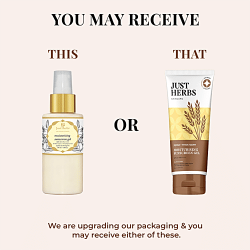 Buy Just Herbs Moisturising Sunscreen Gel SPF 35+PA++++ Online at