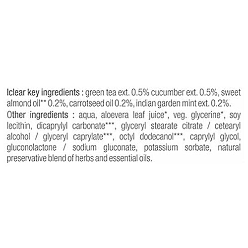 Buy Just Herbs Iclear Green TeaCucumber Nourishing Under Eye Gel Online at Best Price of Rs 205