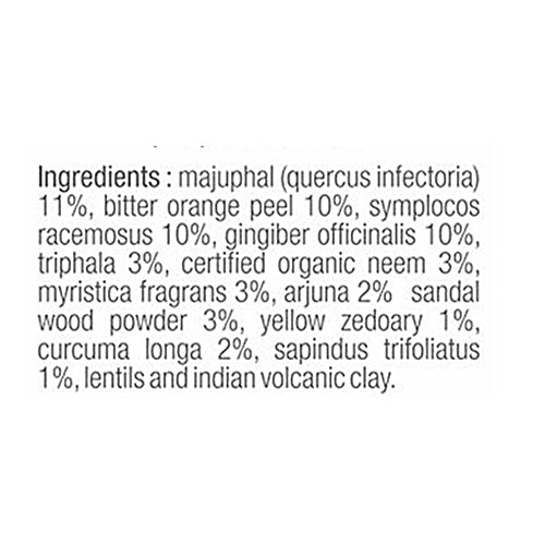 Just Herbs Advanced Ayurvedic Pimple Treatment Face Pack, 65 g  100% Natural, Preservative & Fragrance Free