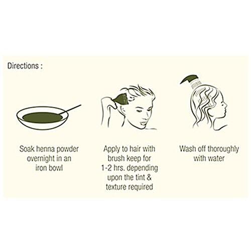 Buy Just Herbs Herbal Henna Plus Certified Organic Natural Hair Colour Online at Best Price of