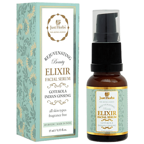 Buy Just Herbs Elixir Gotukola Indian Ginseng Rejuvenating Beauty