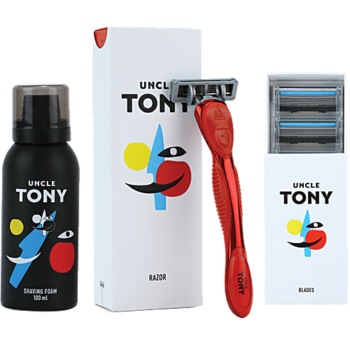 Uncle Tony Complete Starter Pack - Red, 4 pcs
