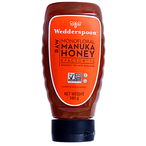 Buy Wedderspoon Raw Manuka Honey K Factor 16+ Online at Best Price of Rs 4800 bigbasket