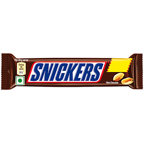 Buy Snickers Chocolate Bar Online at Best Price of Rs 10 bigbasket