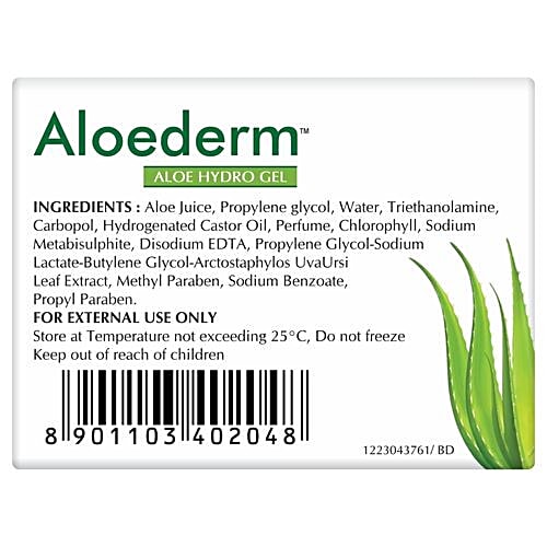 Aloederm Aloe Hydro Gel, 50 gm  