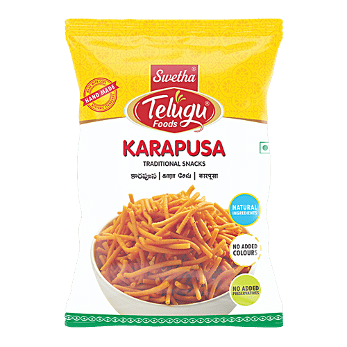 Swetha Telugu foods Karapusa, 150 g  