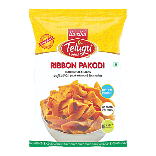 Swetha Telugu foods Ribbon Pakoda, 150 g  