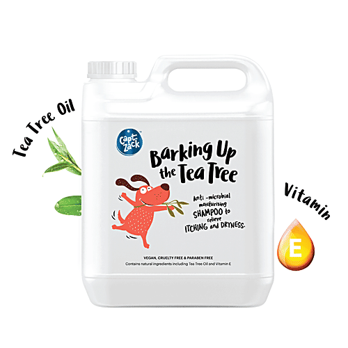 Captain Zack Barking Up The Tea Tree Anti-Itch Dog Shampoo, 4 L  