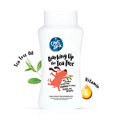 Captain Zack Barking Up the Tea Tree Anti-Itch Dog Shampoo, 50 ml  