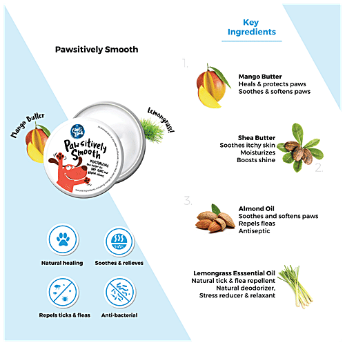 Captain Zack Paw'sitively Smooth Paw Butter For Dogs, 100 g  