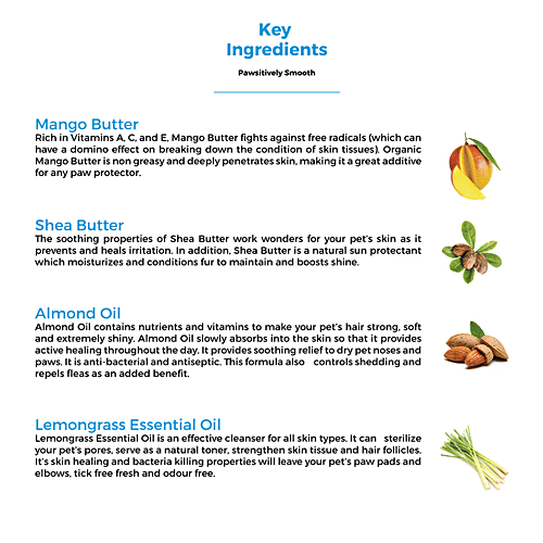 Captain Zack Paw'sitively Smooth Paw Butter For Dogs, 100 g  