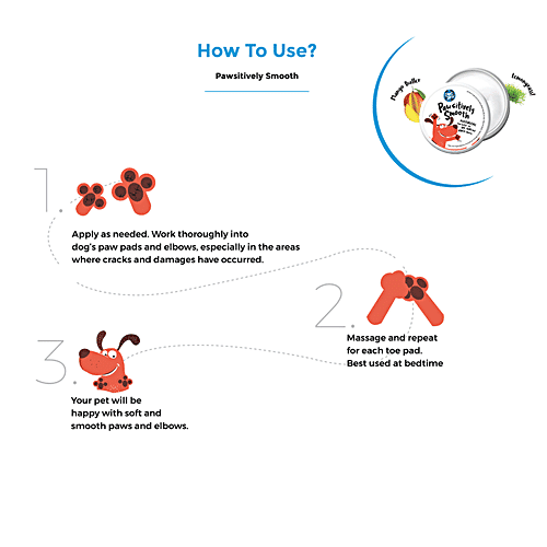 Captain Zack Paw'sitively Smooth Paw Butter For Dogs, 100 g  