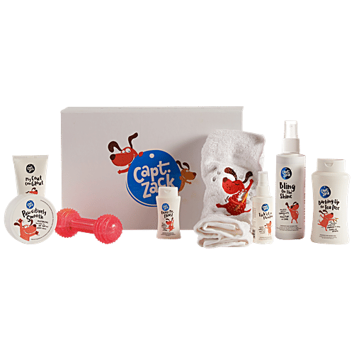 Captain Zack The Labrador Groom Box, 7 pcs  