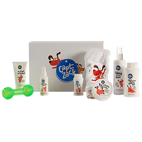 Captain Zack The Shih Tzu Groom Box, 7 pcs  