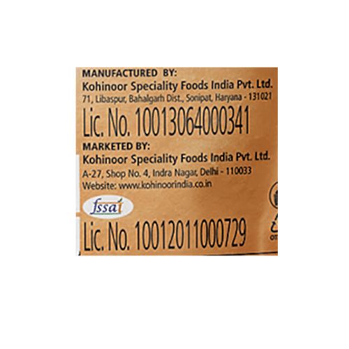 Kohinoor Xpress Eats Ready To Eat - Organic Brown Jeera Rice, 250 g Microwave Pack No Added Preservatives & MSG