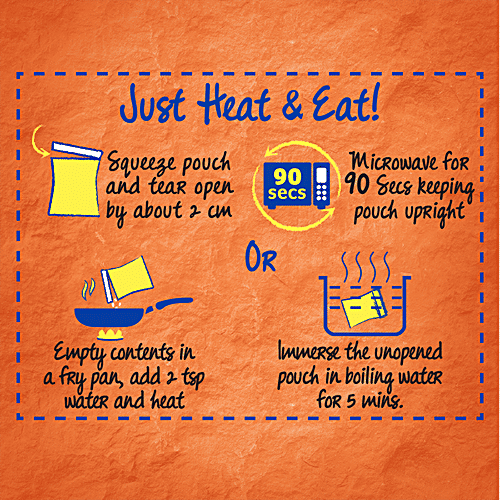 Kohinoor Xpress Eats Ready To Eat - Organic Brown Jeera Rice, 250 g Microwave Pack No Added Preservatives & MSG