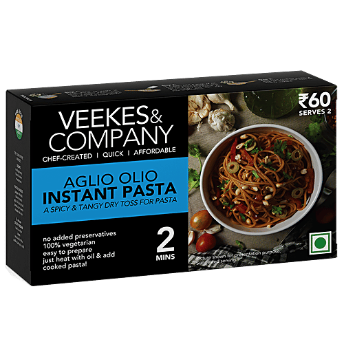 Veekes & Company Instant Pasta Seasoning Mix - Aglio Olio, 25 g  