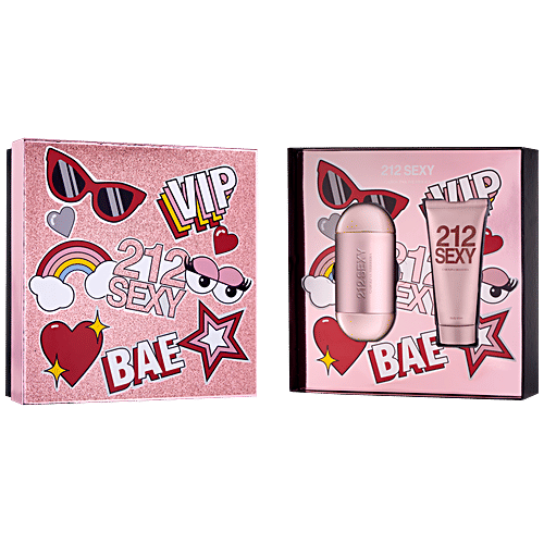 Carolina Herrera  212 Sexy Eau De Parfum + Body Lotion, 2 pcs  