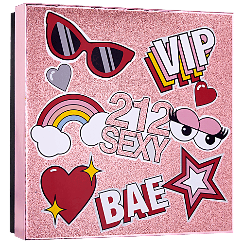 Carolina Herrera  212 Sexy Eau De Parfum + Body Lotion, 2 pcs  