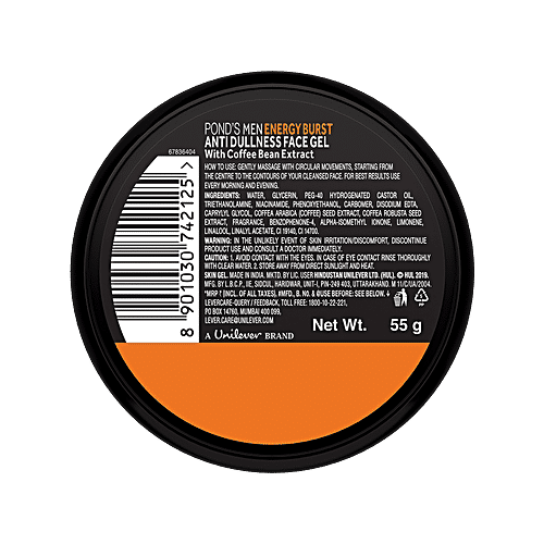 Buy Ponds Men Energy Burst Face Gel For Healthy & Fresh Skin