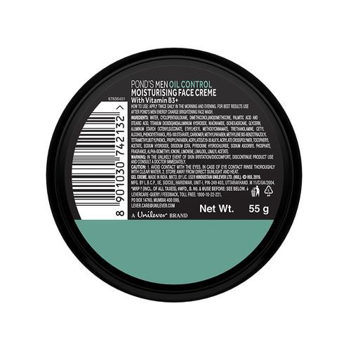 Ponds Oil Control Face Crème - Hydrates, Moisturises, 55 g  Non Oily Fresh Look
