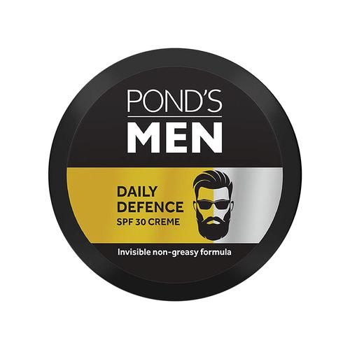 Ponds Men Daily Defence SPF 30 Face Crème - Non-Greasy Formula, Rich In Vitamin, 55 g  
