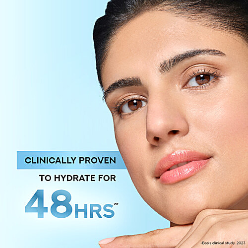 Ponds Hyaluronic Super Light Gel For Oily/Combination Skin, 50 g Infused with Hyaluronic Acid, Instant Hydration, 48 Hrs Hydration