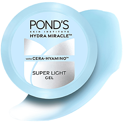 Ponds Super Light Gel Oil-Free Moisturizer With Cera-Hyamino, 100 ml  