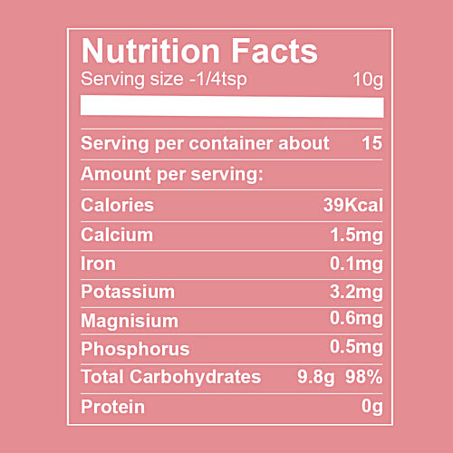 Thoa Strawberry Demerara Sugar, 175 g Glass Jar 