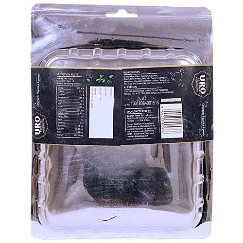 Uro By Meatzza Chicken Paprika Lyoner, 150 g Tray Pack Zero Trans Fat