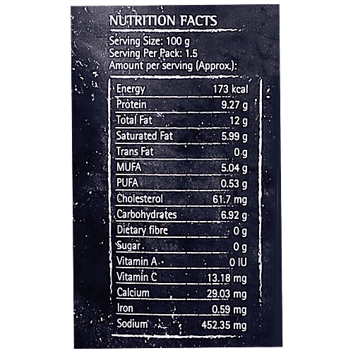 Uro By Meatzza Chicken Paprika Lyoner, 150 g Tray Pack Zero Trans Fat