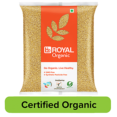 bb Royal Organic Brown Top Millet, 1 kg  