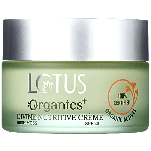 Lotus Organics+ Divine Nutritive Creme SPF 20, 50 g  