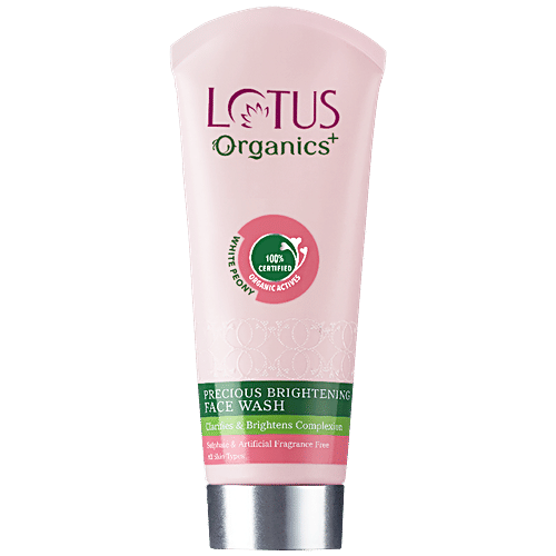 lotus organics face wash