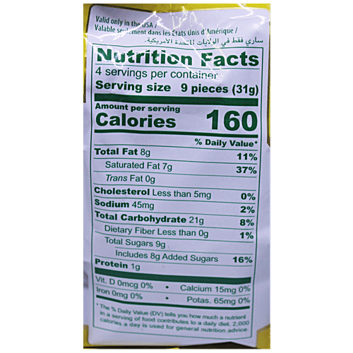 Gastone Lago Mini Party Wafers Lemon cream, 125 g Pouch Zero Trans Fat