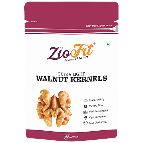 Ziofit Dry Fruits - Extra Light Walnuts Kernels, 200 g  