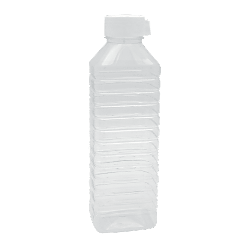 BB Home Leo Plastic Pet Water Bottle - White Wide Mouth, 1 L  