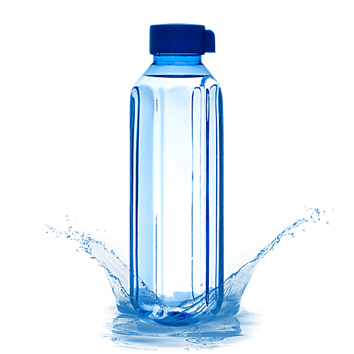 Buy BB Home Penta Plastic Pet Water Bottle Light Blue, Wide Mouth