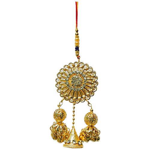 Pahal Rakhi - Ladies Latkan, Assorted Color/Design, 1 pc  