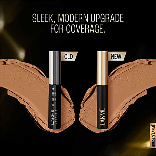 Lakme Xtraordin-airy Mattreal Mousse Concealer, 9 g Caramel Conceals Dark Circles, Even skin tone
