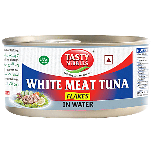 Buy Tasty Nibbles Tuna Flakes White Meat In Water Online at Best