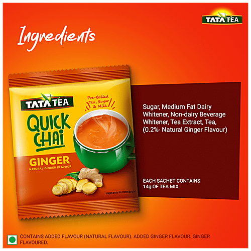 Buy Tata Tea Quick Chai Ginger Online at Best Price of Rs 140 bigbasket