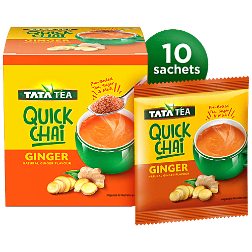Buy Tata Tea Quick Chai Ginger Online at Best Price of Rs 140 bigbasket