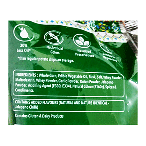 Senor Pepito Tortilla Chips - Jalapeno, Crispy, No Preservatives, 60 g  No Added Preservatives