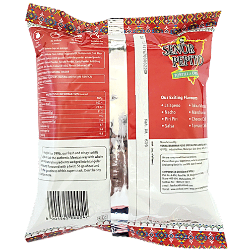 Senor Pepito Tortilla Chips - Tikka Masala, 65 g  