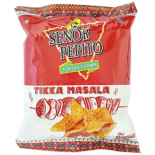 Senor Pepito Tortilla Chips - Tikka Masala, 65 g  