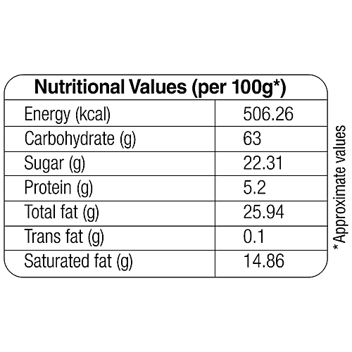 Tasties Fruit Nuts Cookies, 75 g  